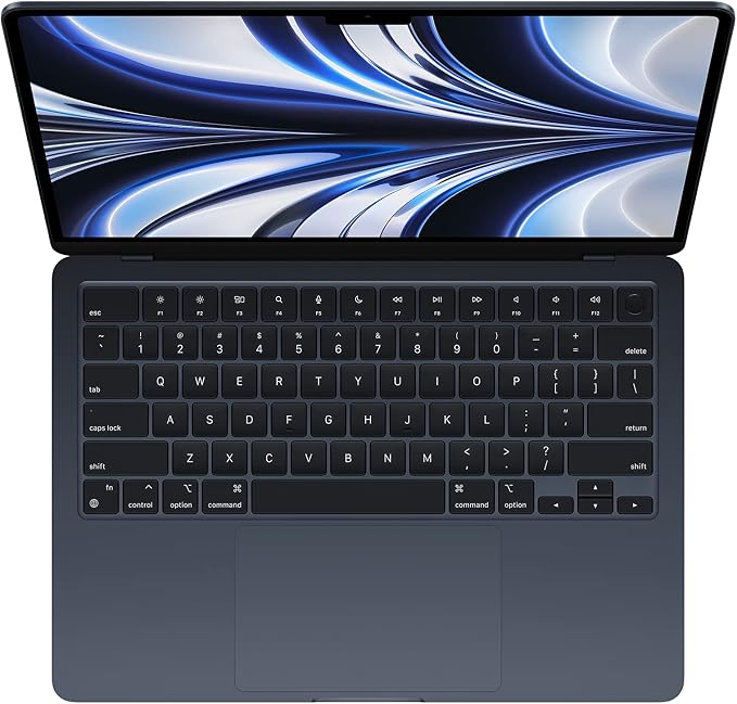 Apple MacBook Air 13.6" (2022)- Midnight – M2 Chip | 8GB RAM | 256GB SSD | Touch ID