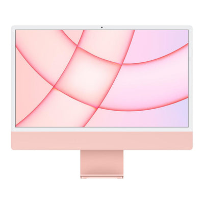 Apple Brand New iMac 24" M1 Chip / Pink / 256GB SSD Apple iMac 24" 4.5K - (Apple M1 Chip / 8-Core CPU / 8-Core GPU / 256GB SSD / 8GB RAM)