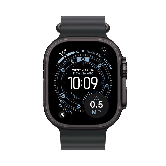 Apple Watch Ultra 3 (2025) - Black Titanium - 49mm | GPS + Cellular