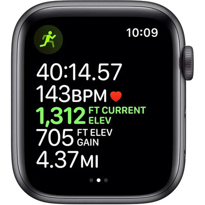 Apple Watch Series 5 44mm (2019) – Black – GPS | Aluminum Case | Sport Band