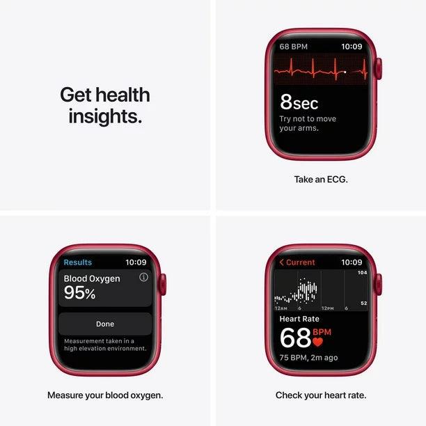 Apple Watch Series 7 [GPS 45mm] Smart Watch w/Product Red Aluminum Case - Experimax Canada