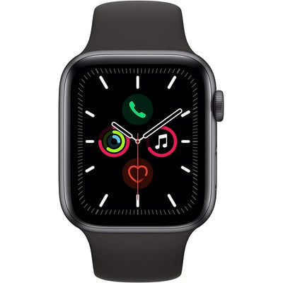 Apple Watch Series 5 44mm (2019) – Black – GPS | Aluminum Case | Sport Band