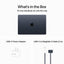 Apple New MacBook Air 15" Apple M2 / 8GB / 256GB Apple MacBook Air 15.3" 2023 w/ Touch ID Midnight- M2 Chip/8C CPU/10C GPU/256GB SSD