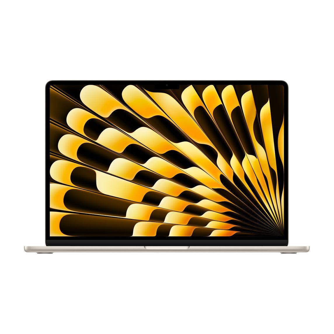 Apple New MacBook Air 15" M2 Chip / 8GB / 256GB Apple MacBook Air 15.3" 2023 w/ Touch ID Starlight- M2 Chip/8C CPU/10C GPU/256GB SSD