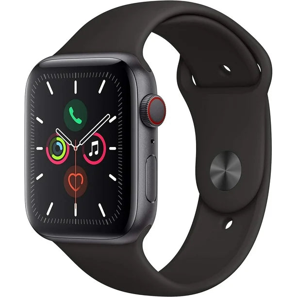 Apple Watch Series 5 44mm (2019) – Black – GPS | Aluminum Case | Sport Band